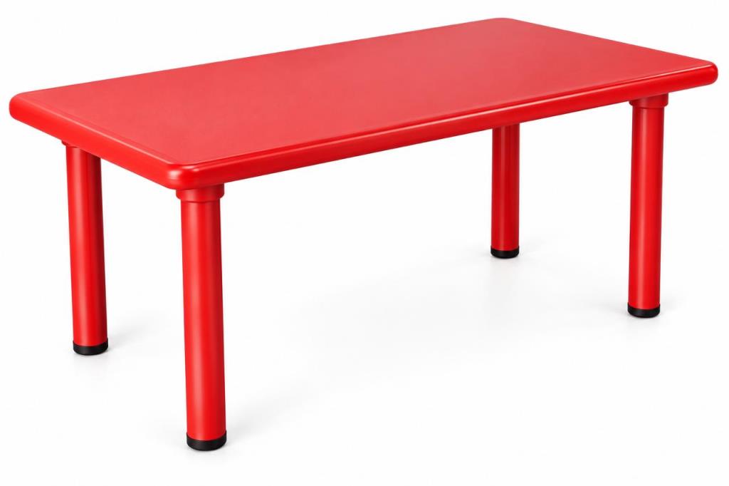Plastik Çocuk Masası 60x120 cm (Metal Ayaklı)