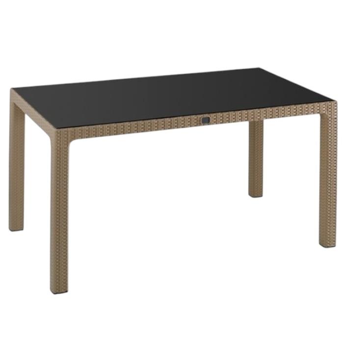 90x150 cm Begonya Rattan (Camlı)