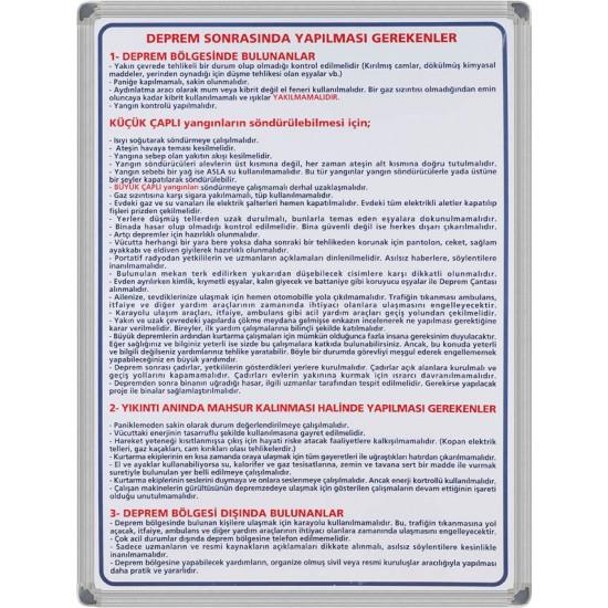ALÜMİNYUM ÇERÇEVELİ DEPREM SONRASINDA YAPILMASI GEREKENLER