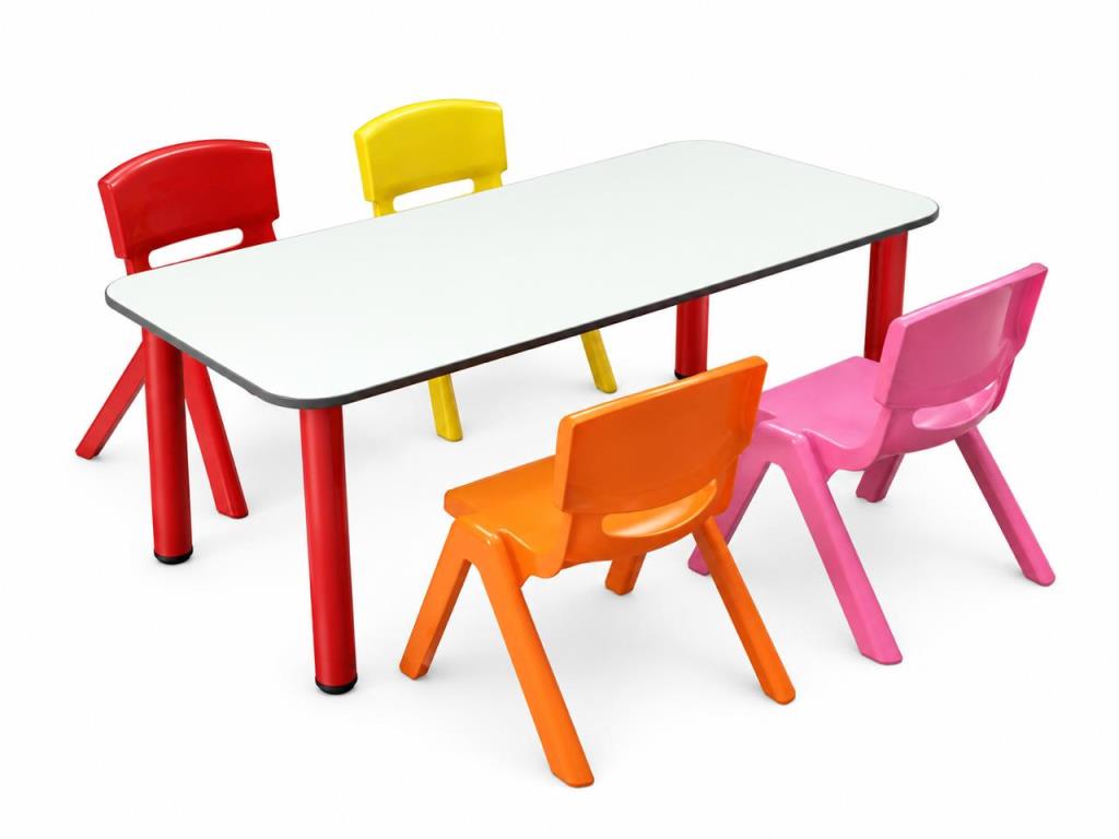 CDF Tablalı Çocuk Masası 90x120 cm