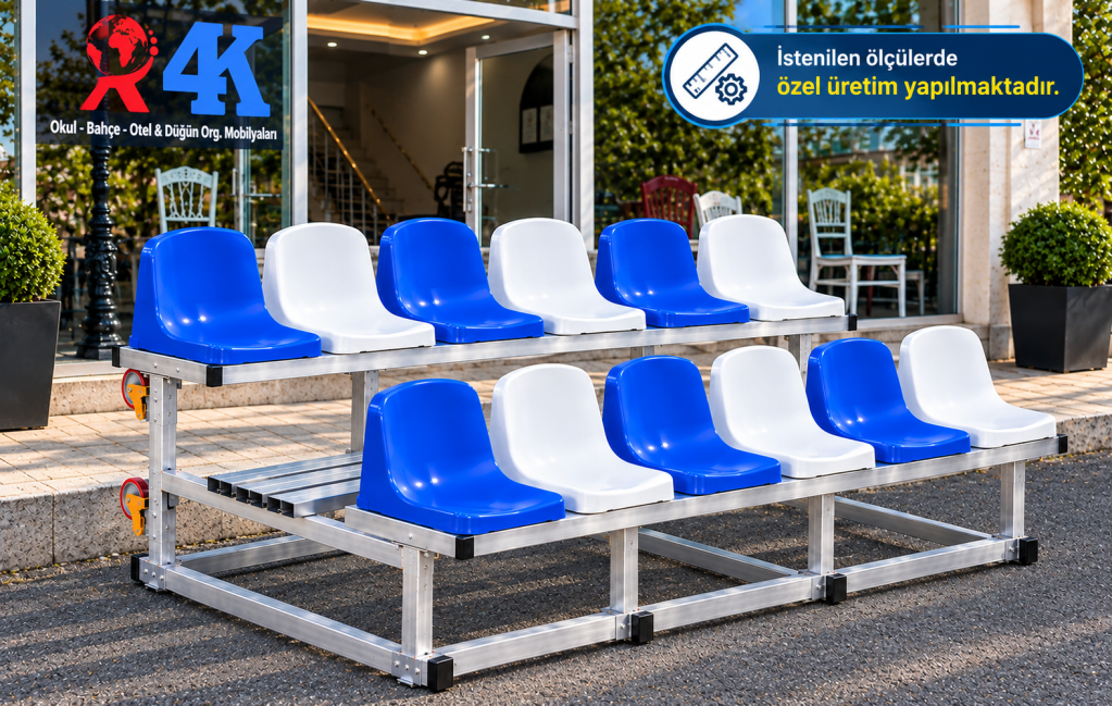 Arkalıklı Koltuklu Mobil Tribün