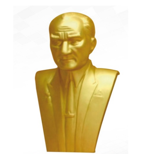 70 cm Alüminyum Atatürk Büstü