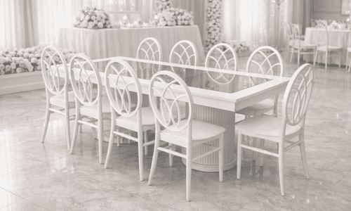 Aynalı Davet Masası 